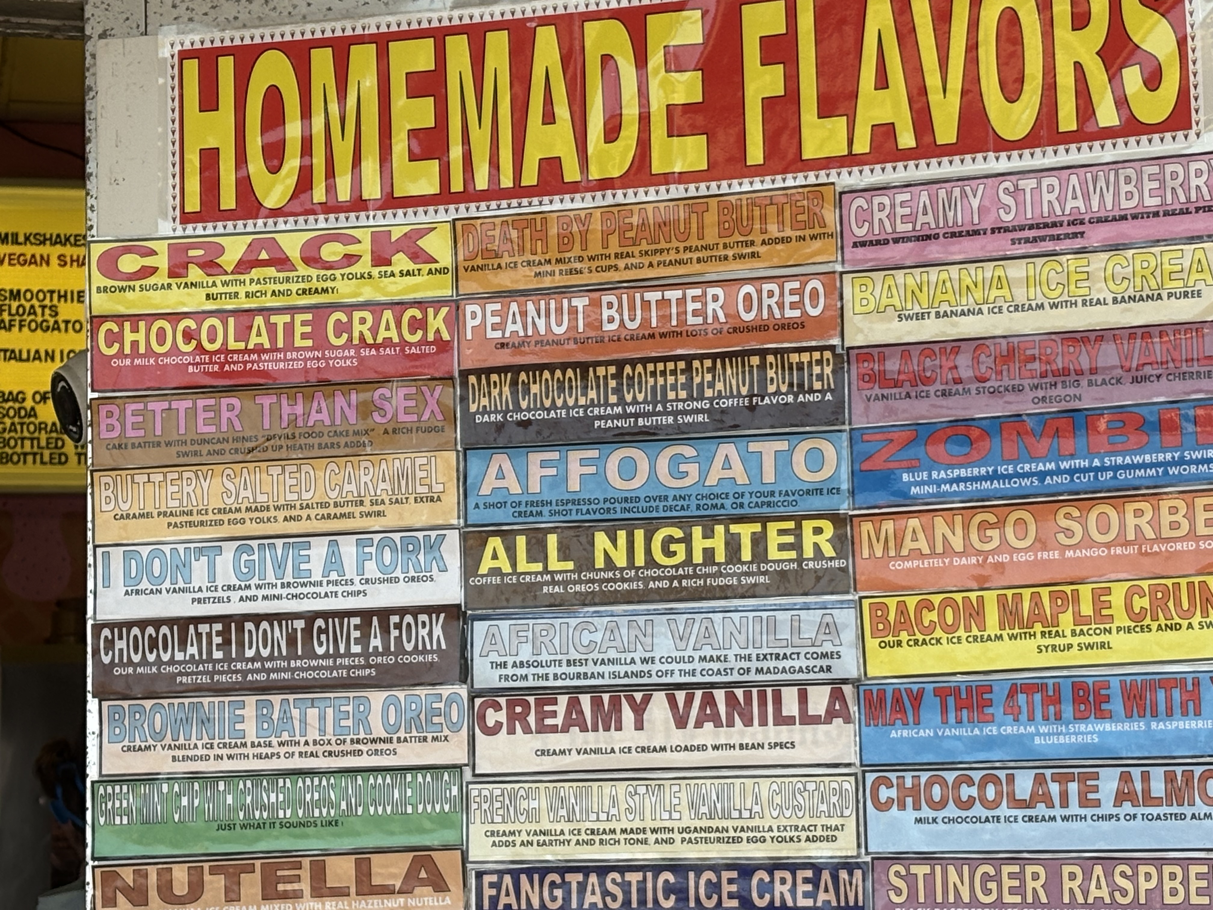 Flavors at Rehoboth Beach